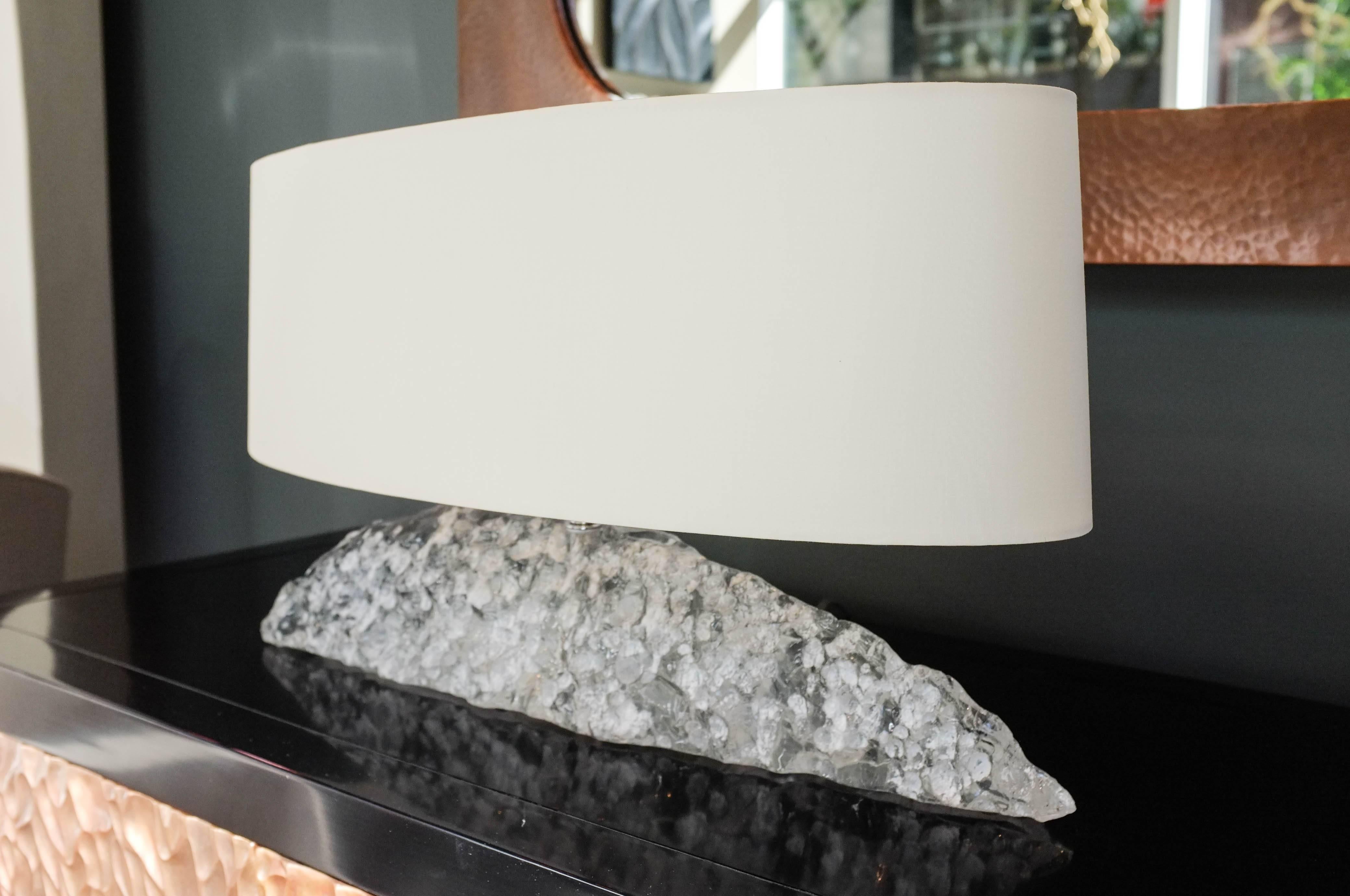 crystal table lamp