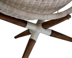 Une paire de chaises Joseph-André Motte "Tripode" alias "Christera" France Modernisme
