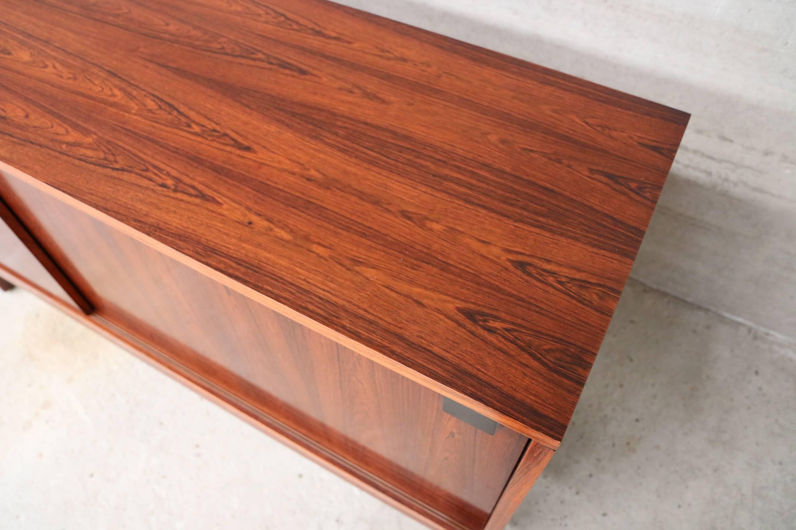 Mid-20th Century Extra Large Rosewood Sideboard by Alfred Hendrickxs for Belform, Belgium, 1960s