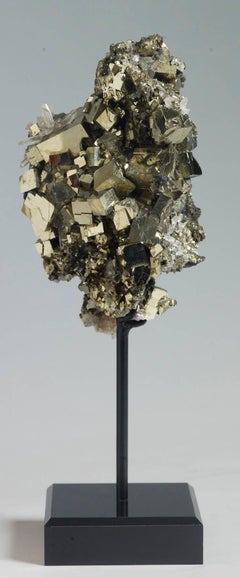 Pyrite and Quartz Crystals
