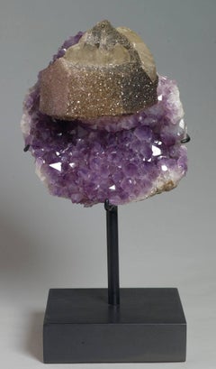 Calcite and Amethyst Crystals