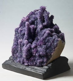 Large Cluster of Amethyst Stalactites