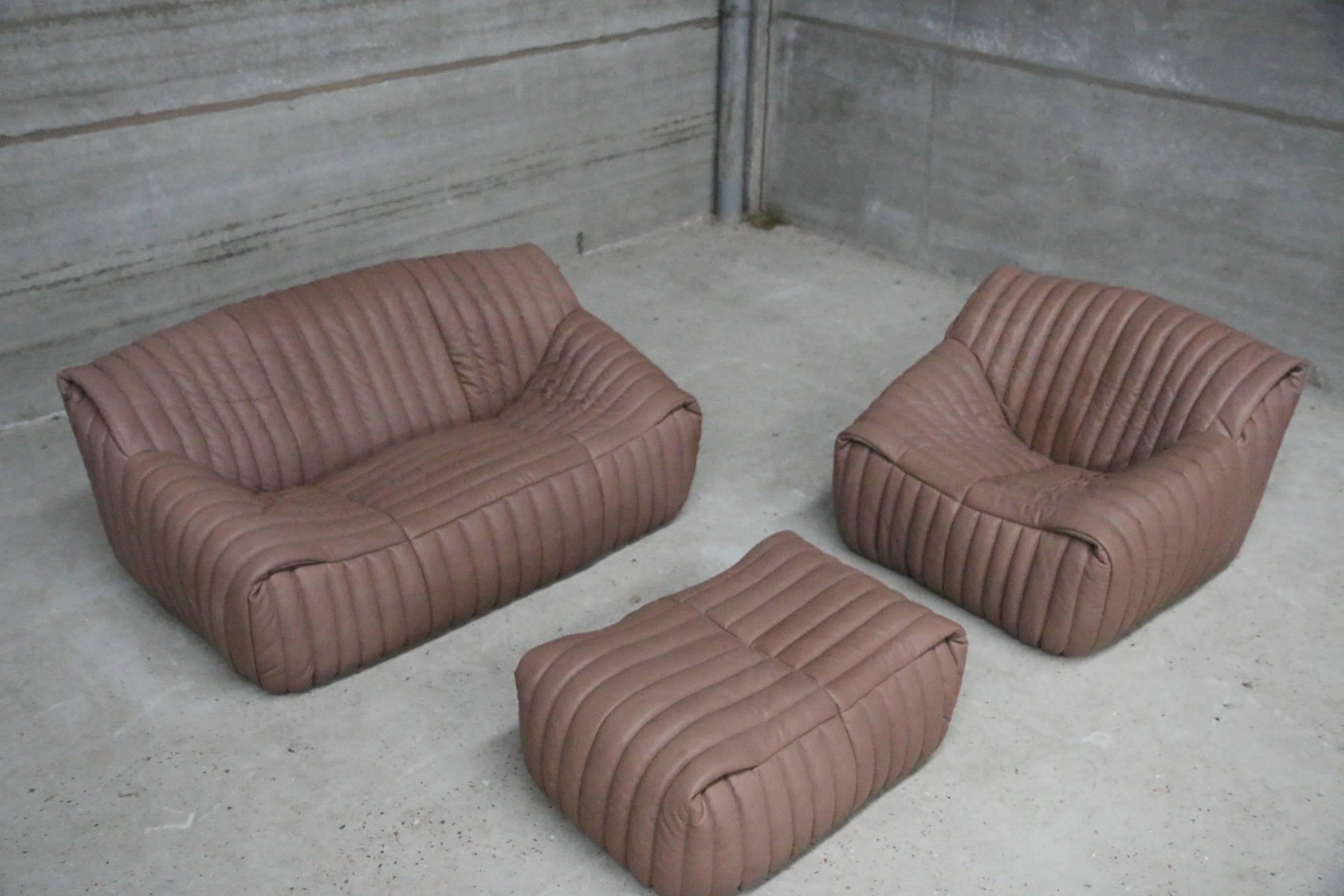 Two-Seat Sofa by Cinna 1970s Model Sandra 2