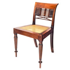 Antique 19th Century Regency Period Anglo-Indian Colonial Padouk Side Chair 3