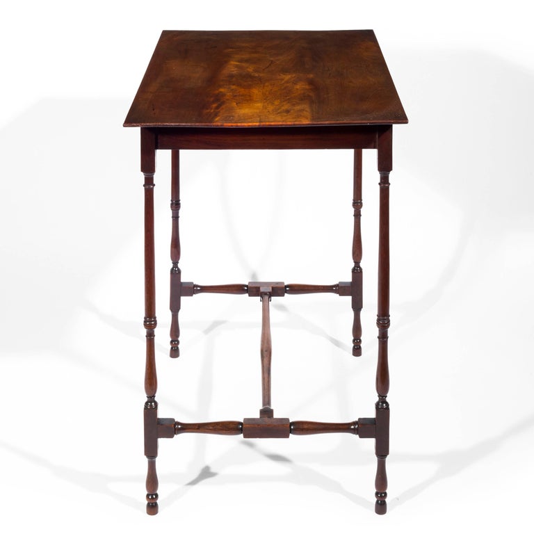 18th century english george iii chippendale spider leg lamp table