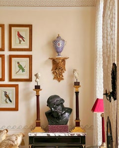 Pair of Chinoiserie Giltwood Wall Brackets