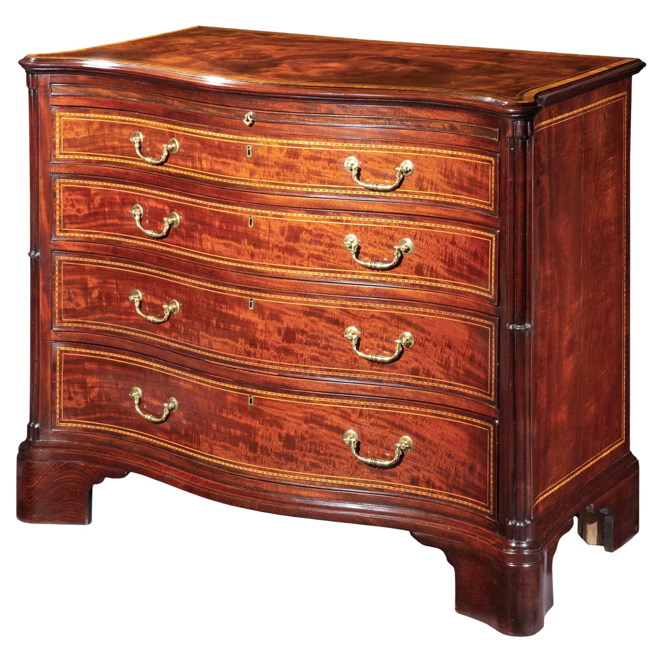 George III Chippendale Chest of Drawers