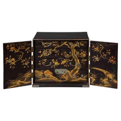 19th Century Japanese Lacquer Table Cabinet