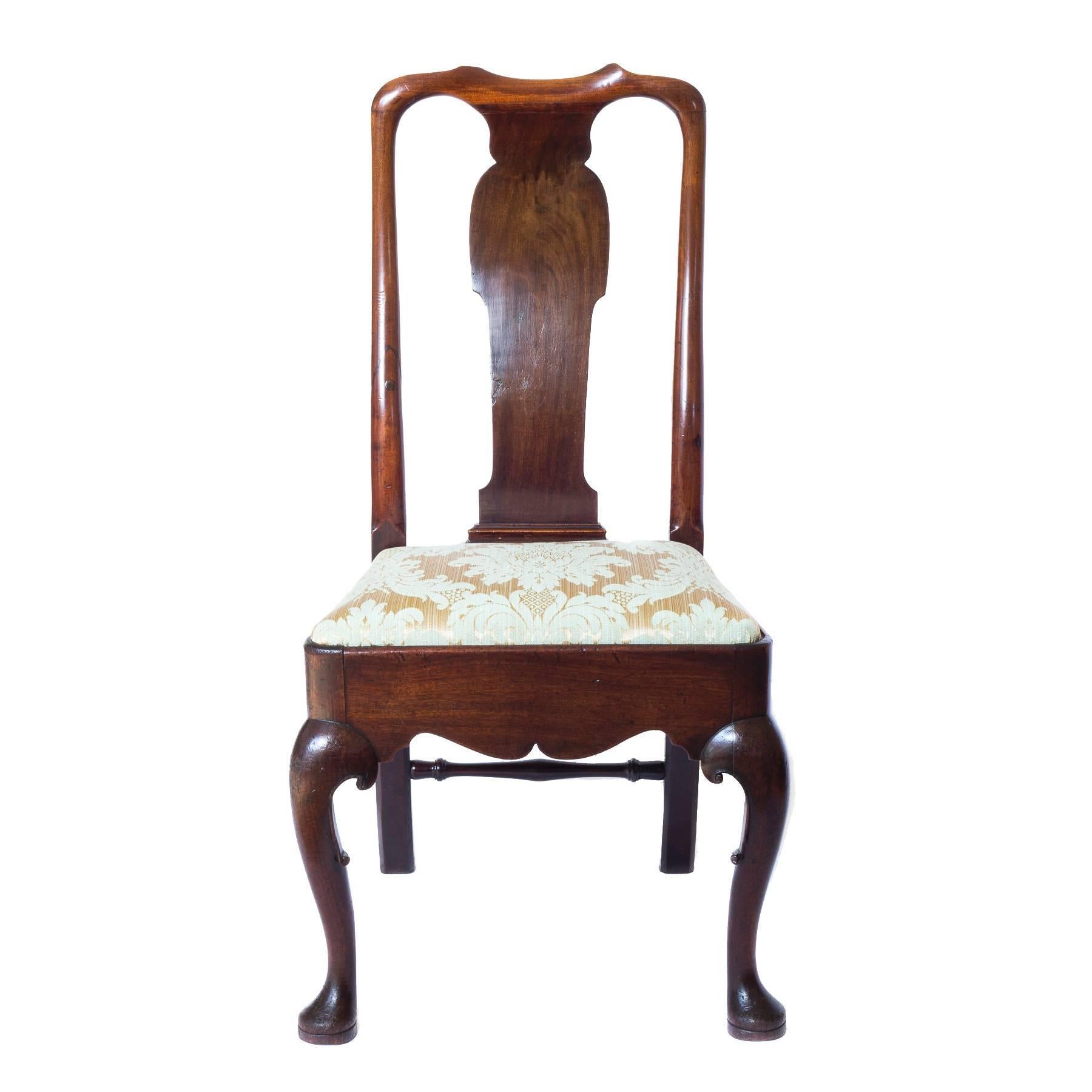 18th century queen anne chair