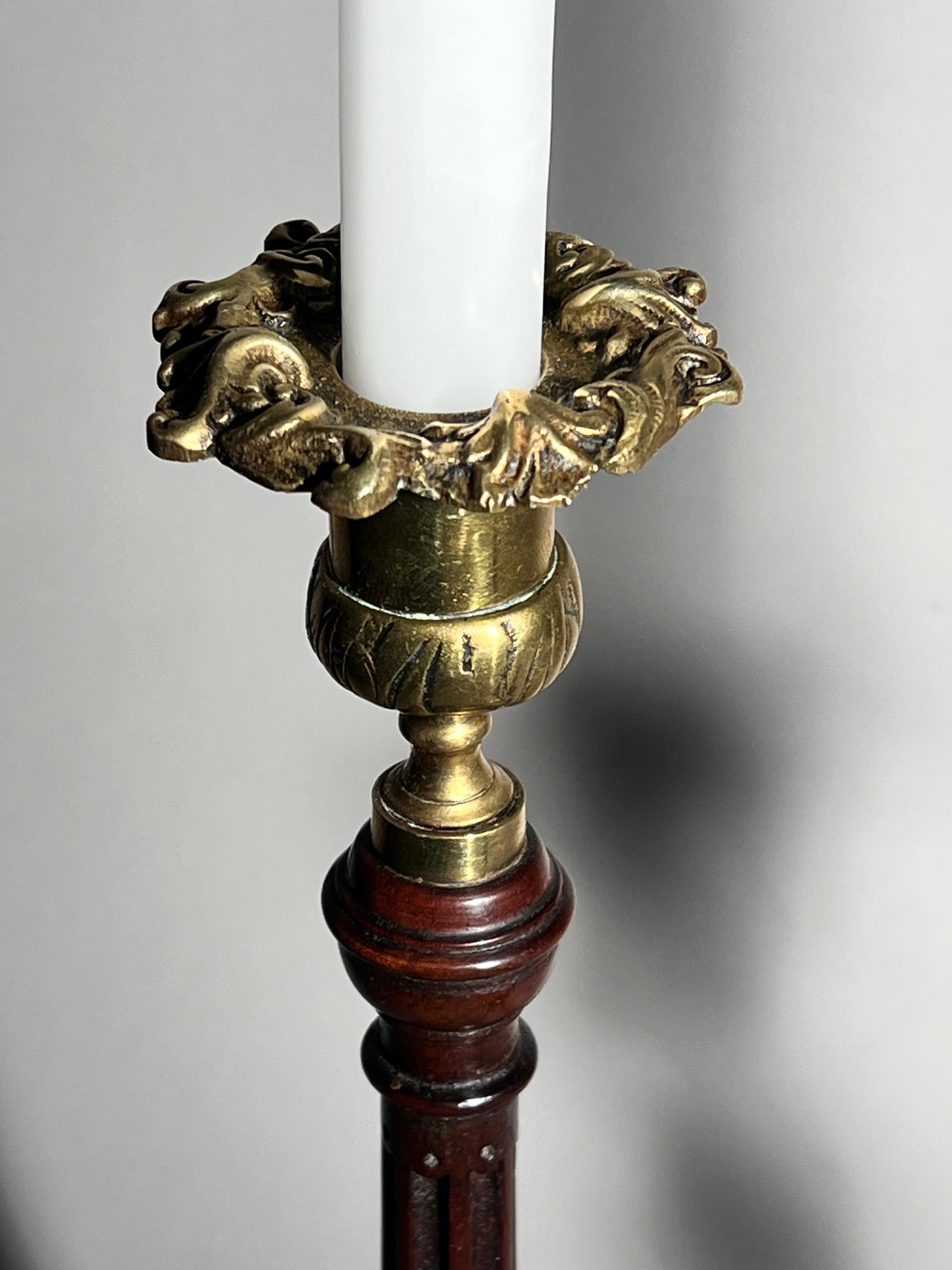 Pair of 18th Century Candlesticks For Sale 5