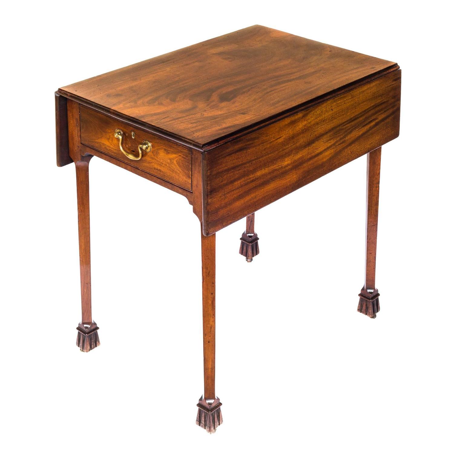 form offer to a for purchase house 18th George For Chinese Rare II Table Century Pembroke Chippendale