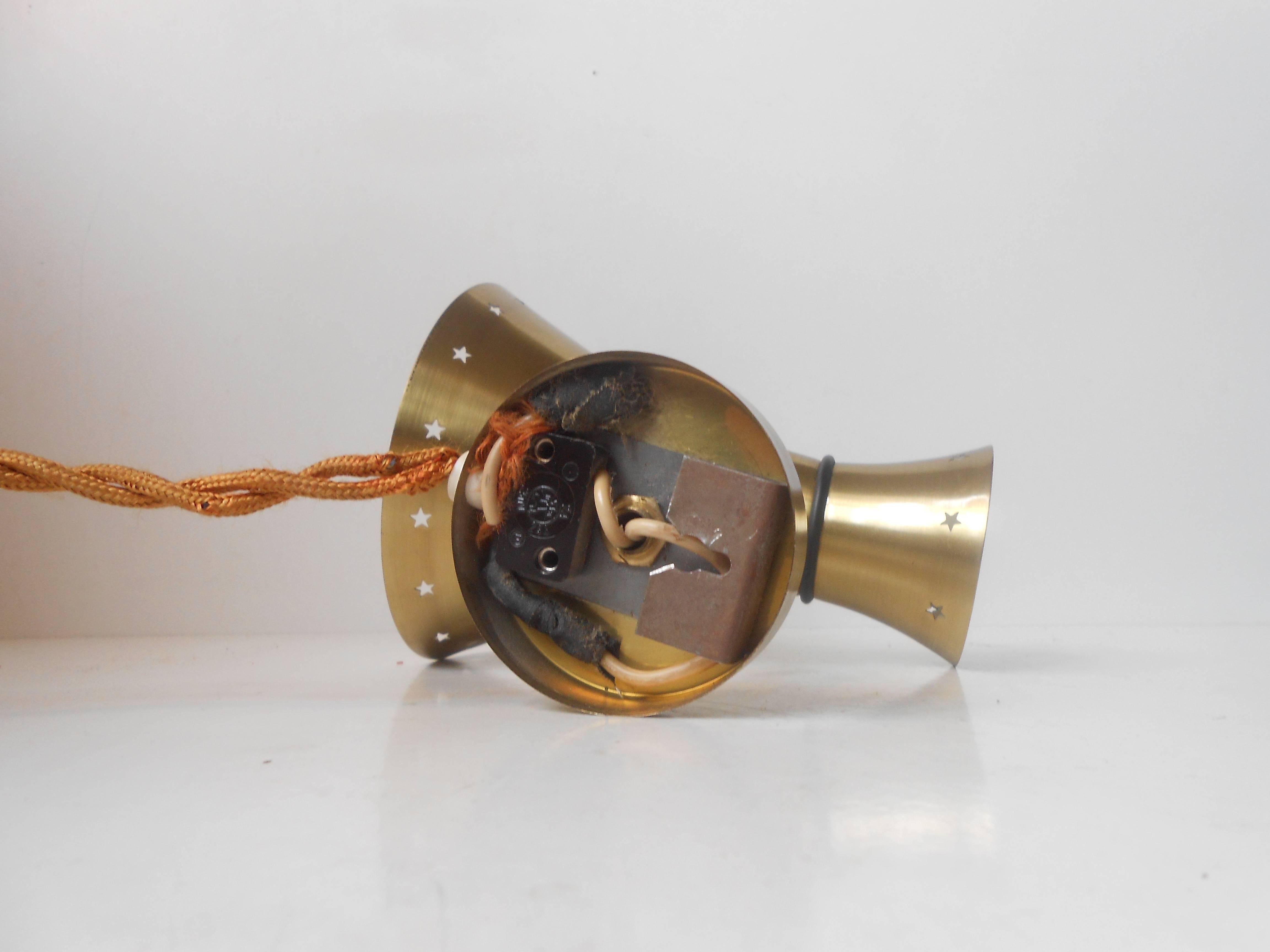 Rare Cocotte' Sconce by Svend Aage Holm-Sorensen in the Style of Pierre Guariche For Sale 1