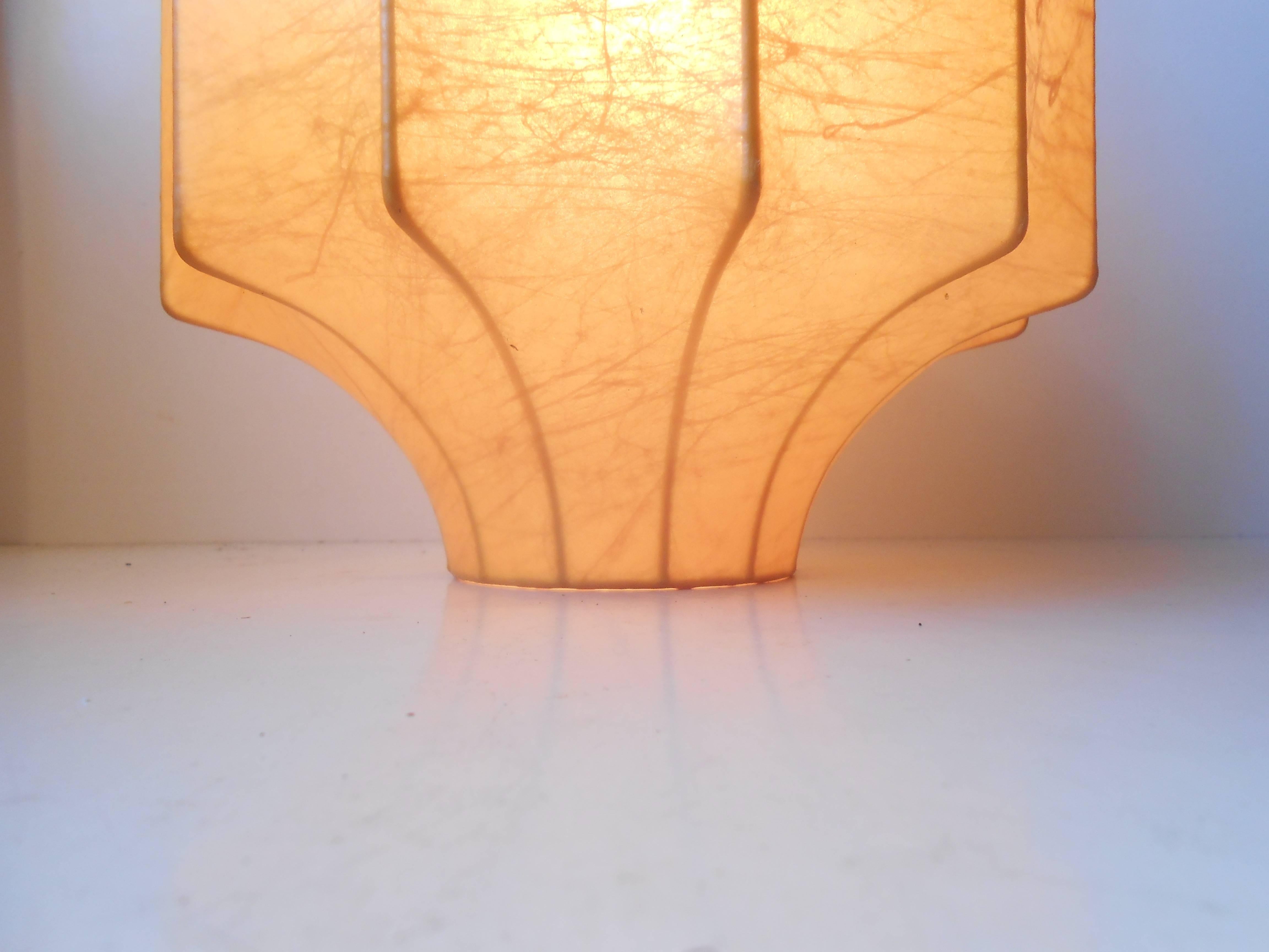 Mid-Century Modern 1960s Flos Cocoon Pendant Lamp by Achille Castiglioni /Pier Giacomo Castiglioni