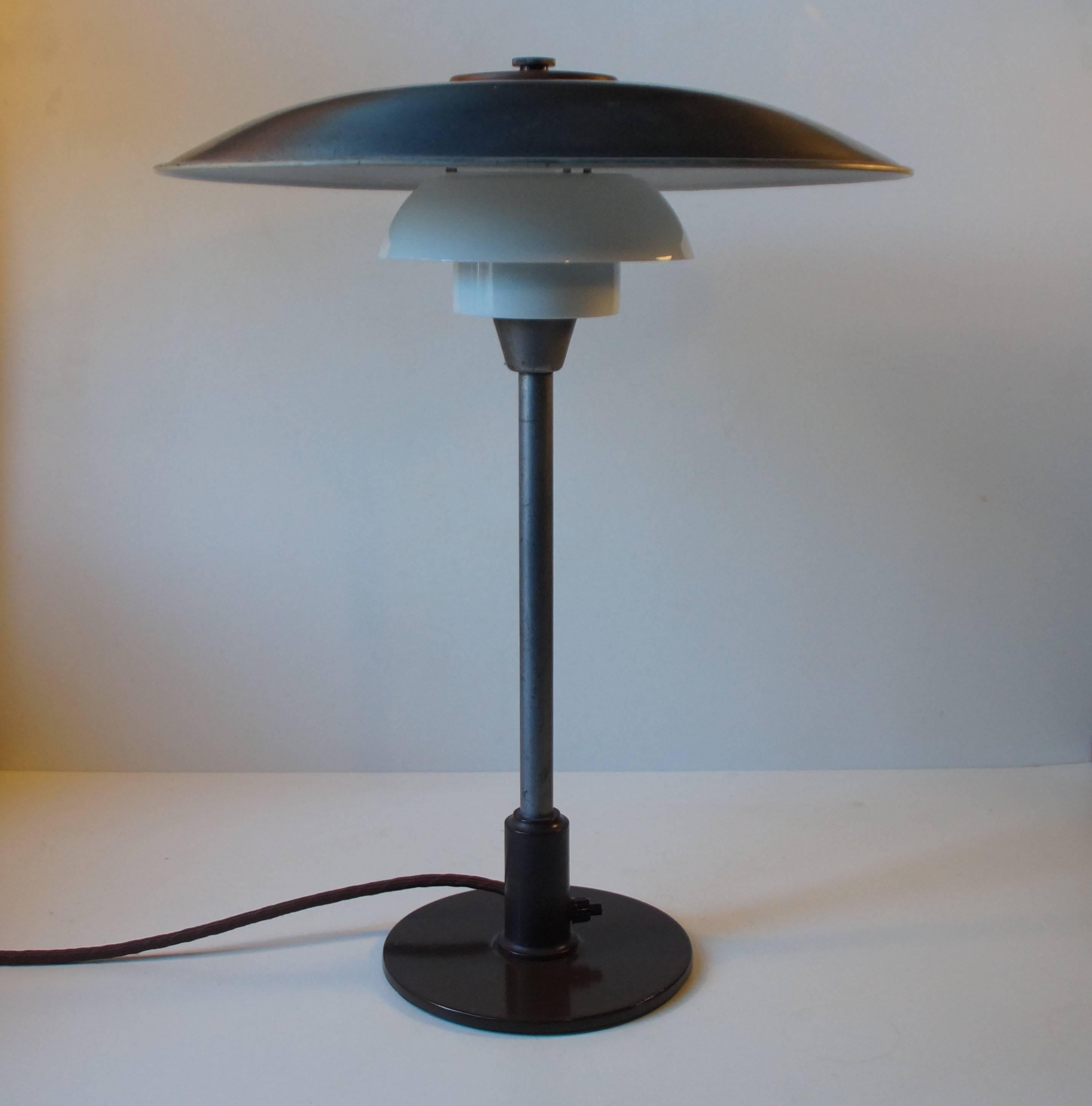 Danish Rare 1940s PH 3, 5/2, 5 Table Lamp by Poul Henningsen for Louis Poulsen, Denmark