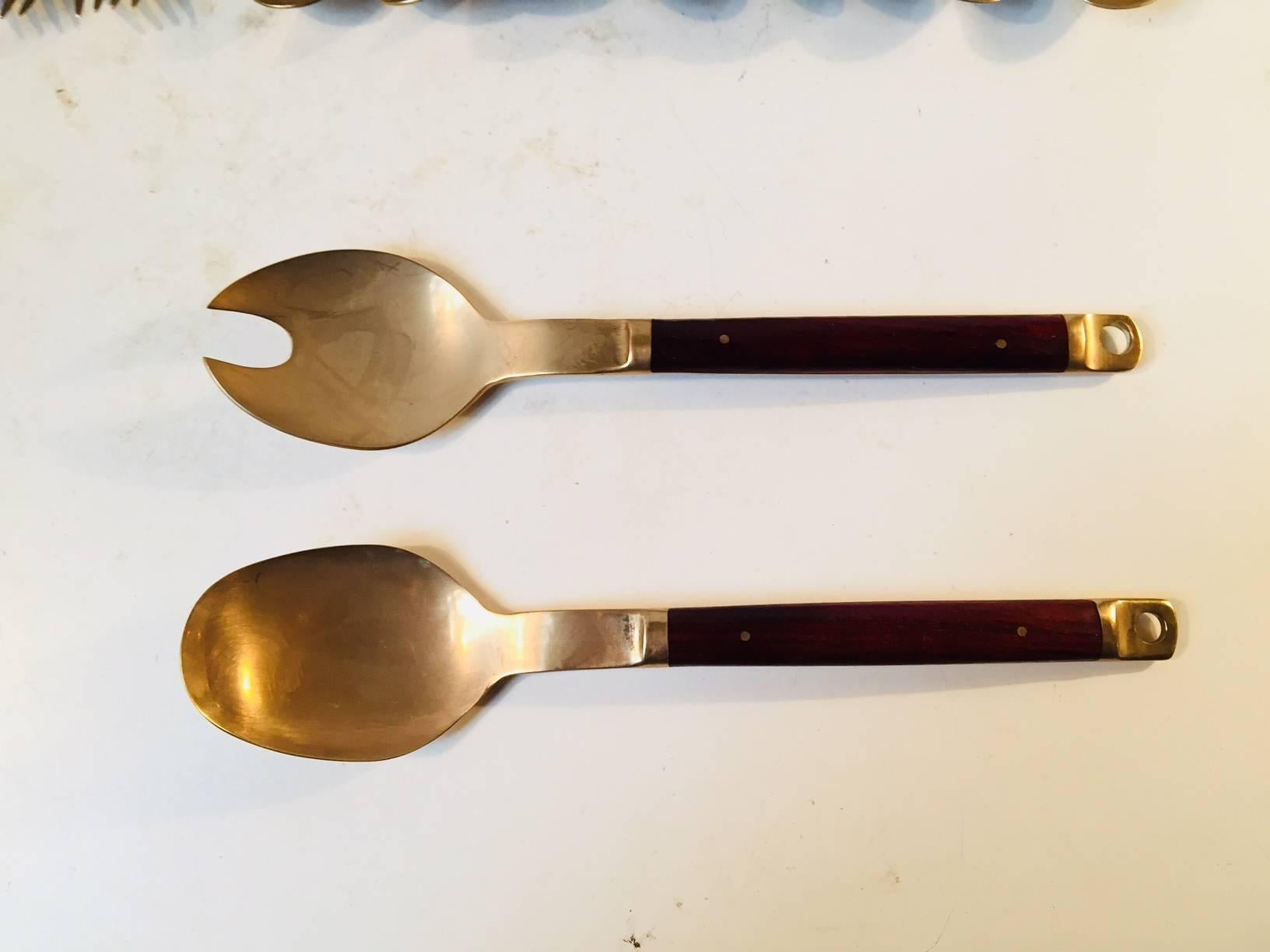 mid century cutlery set