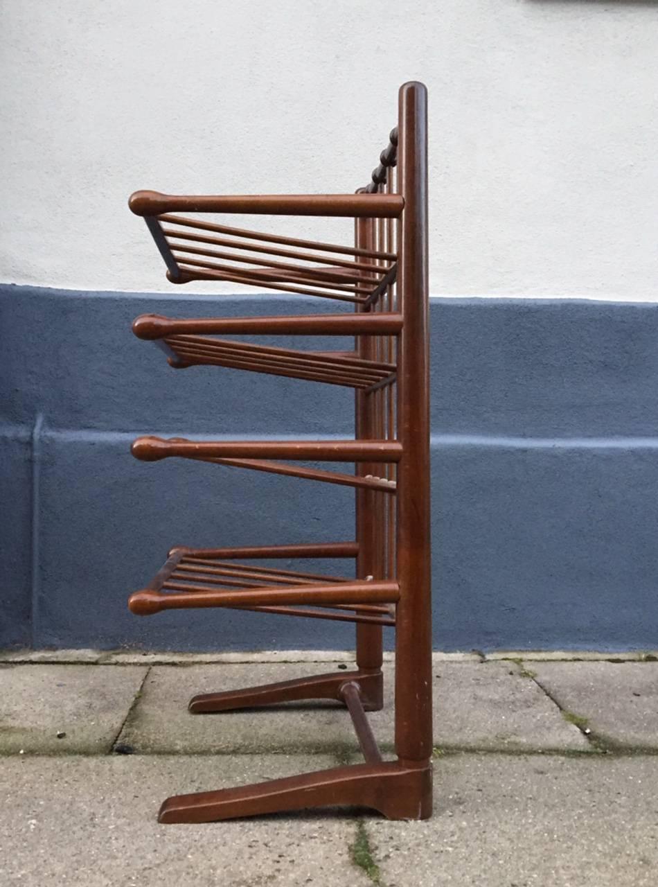 Mid-Century Modern Mid Century Magazine Rack by Frits Henningsen for Andreas Tuck, Denmark 1940s