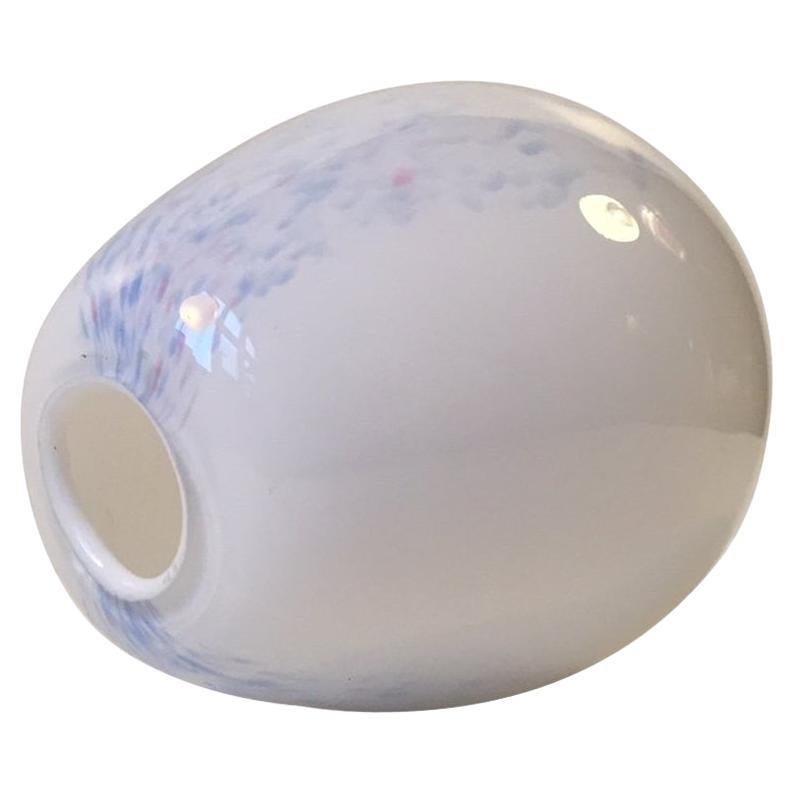 Ovoid Art Glass Holmegaard Vase by Kylle Svanlund, 197os