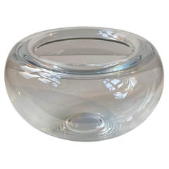 Vintage 'Gold Fish' Glass Bowl by Per Lütken for Holmegaard, 1970s