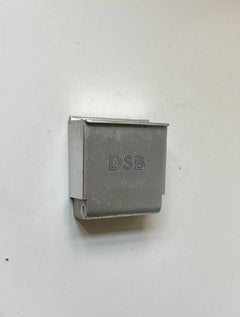 Vintage Wall Garthe Aluminum Ashtray From DSB - Danish State Railways, 1970s