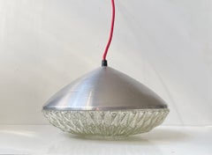 Mid-Century UFO Pendant Lamp by Vitrika Denmark, 1960s
