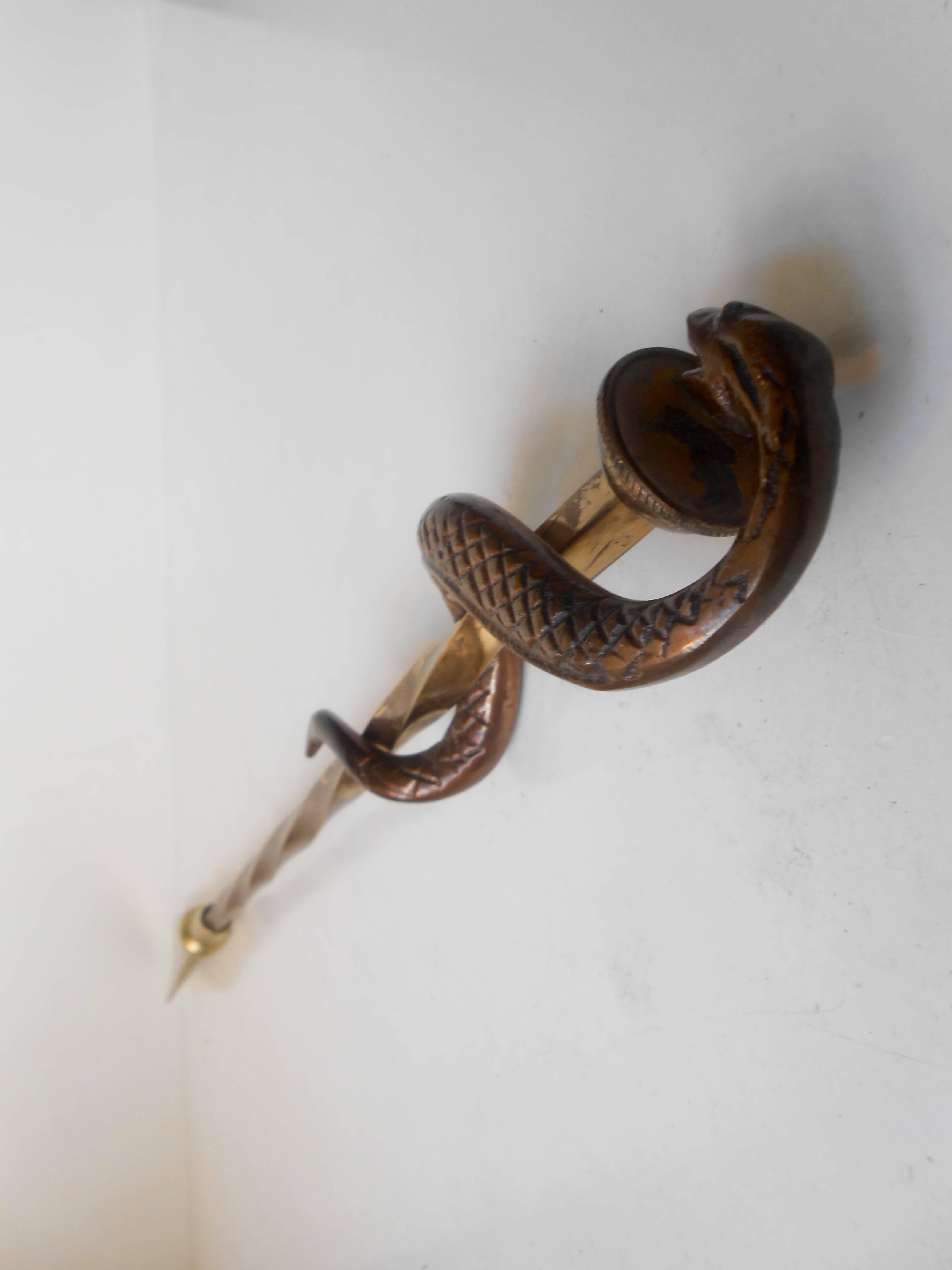 brass serpent
