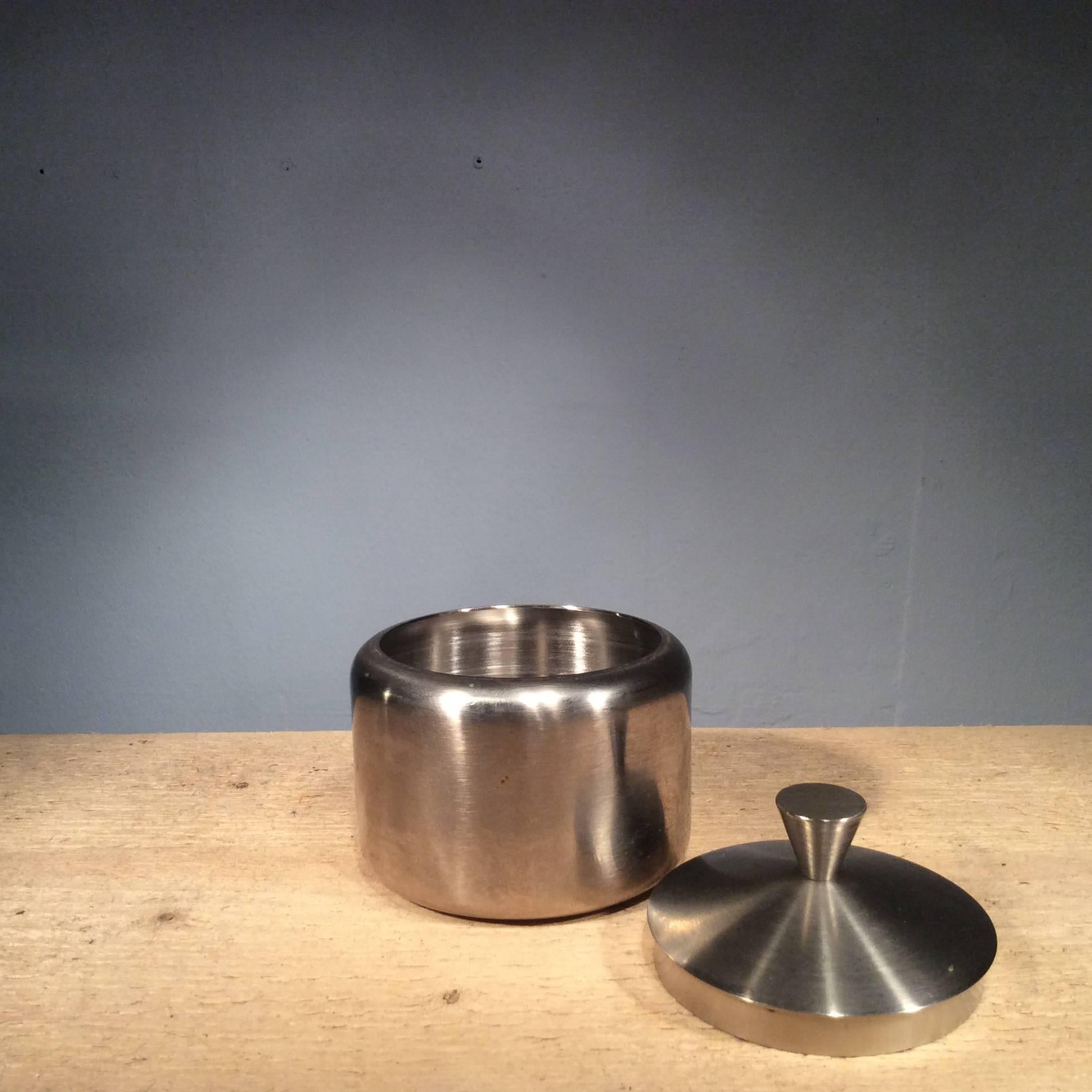 Vintage 1960s Stainless Steel Coffee Service Set In Excellent Condition In London, GB