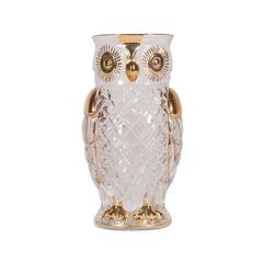 Mid-Century Owl Glass Vases - Set of 4 8