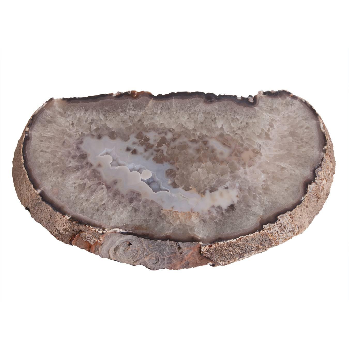 geode side table