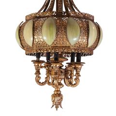 Hollywood Regency Moroccan Chandelier