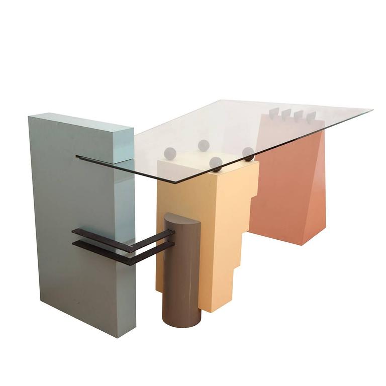Memphis Milano Style Desk at 1stDibs