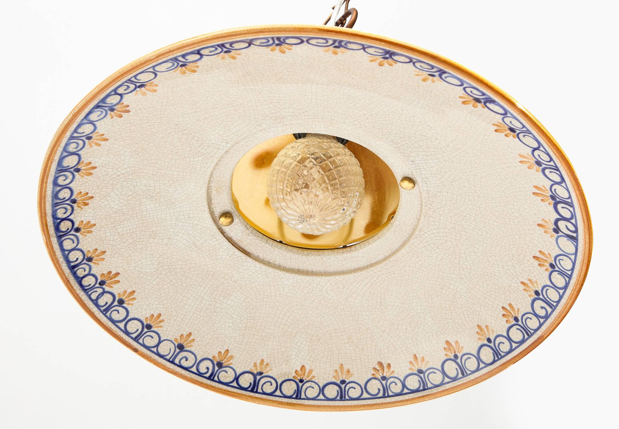 Contemporary Italian Murano Cafe Pendant