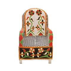 Nigerian Beaded Armchairs