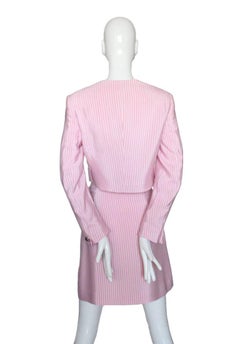 Gianni Versace Couture Pink Silk Suit, S/S, 1995