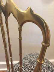 Chiavari Polished Brass Chair