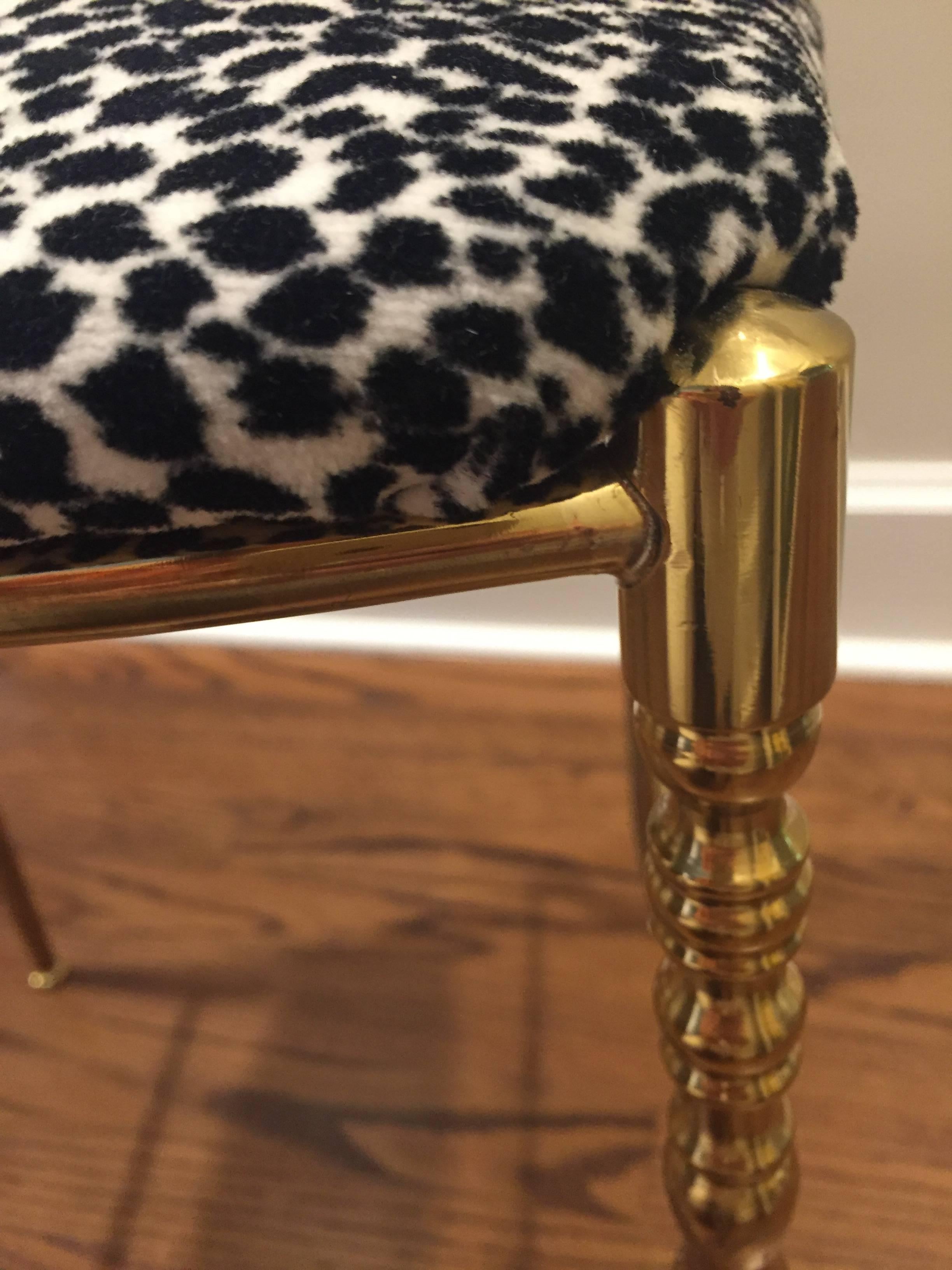 Chiavari Polished Brass Chair For Sale 2