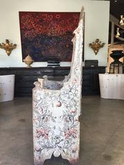 Italian Renaissance Style Painted Cattedra