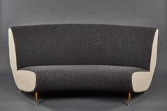 Three-Piece Suite of Sofa & Chairs in the Style of Gio Ponti, by I.S.A. Bergamo