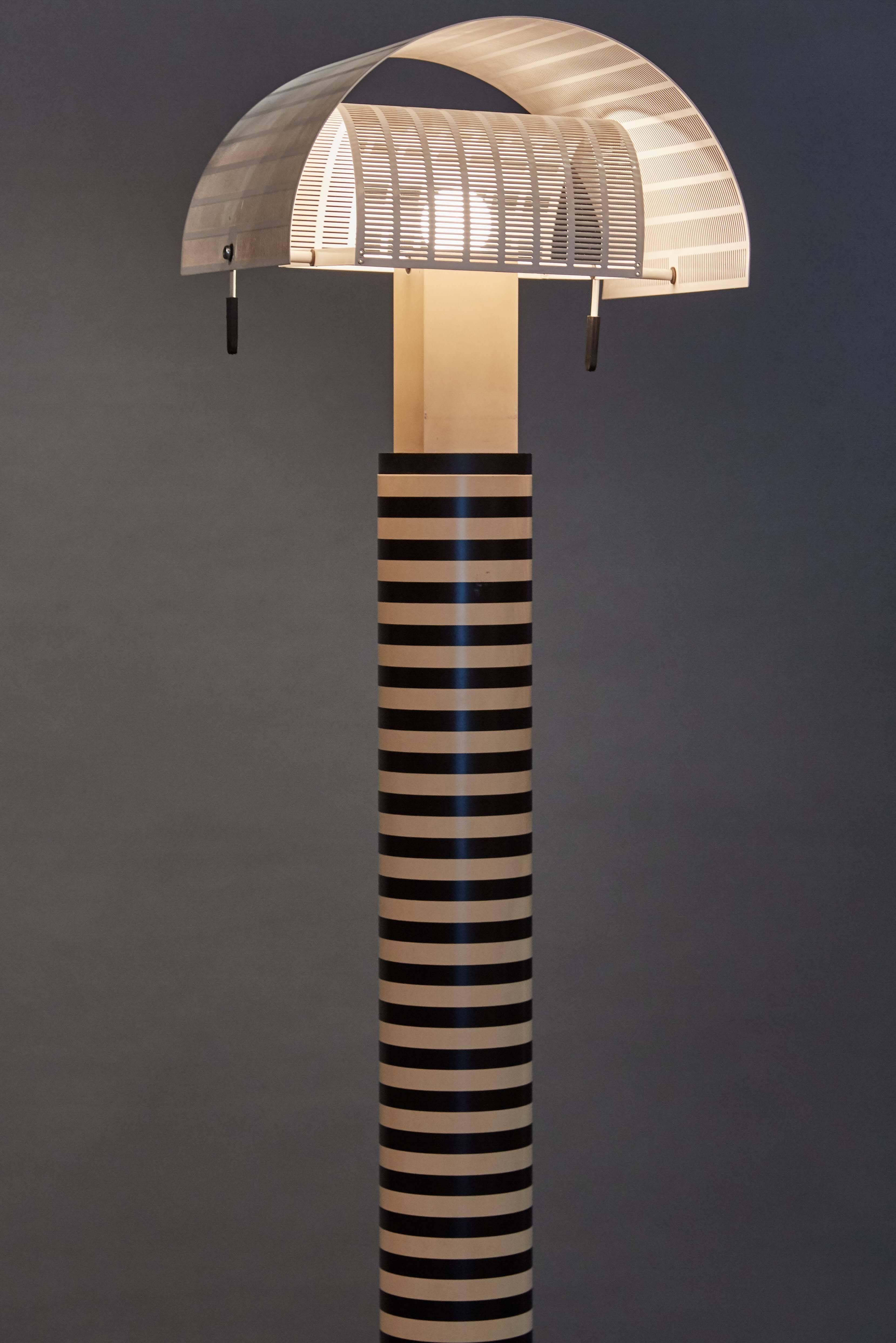 Enameled Shogun Terra Floor Lamp by Mario Botta for Artemide For Sale