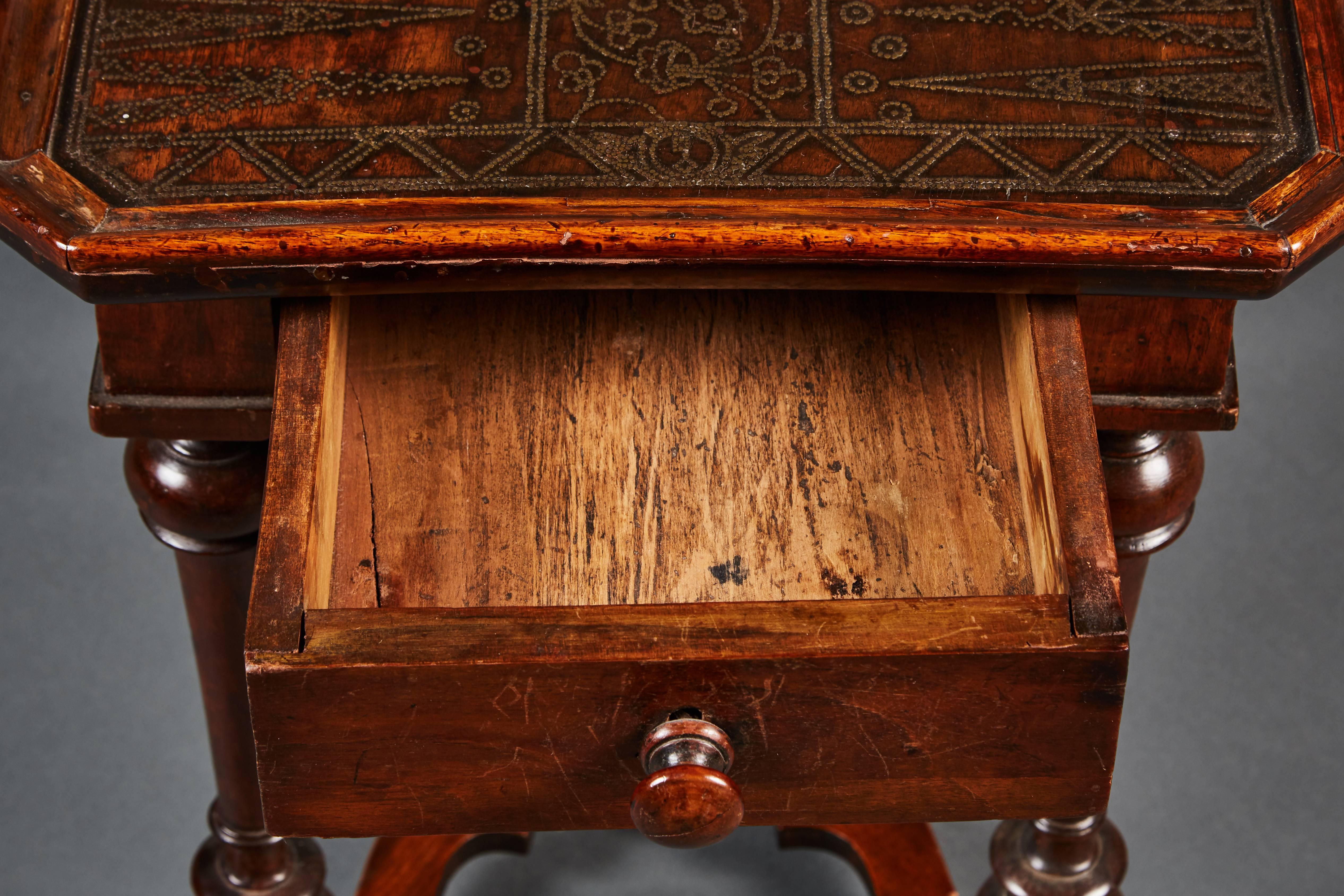 Rare and Unusual Italian 17th Century Backgammon Table 5