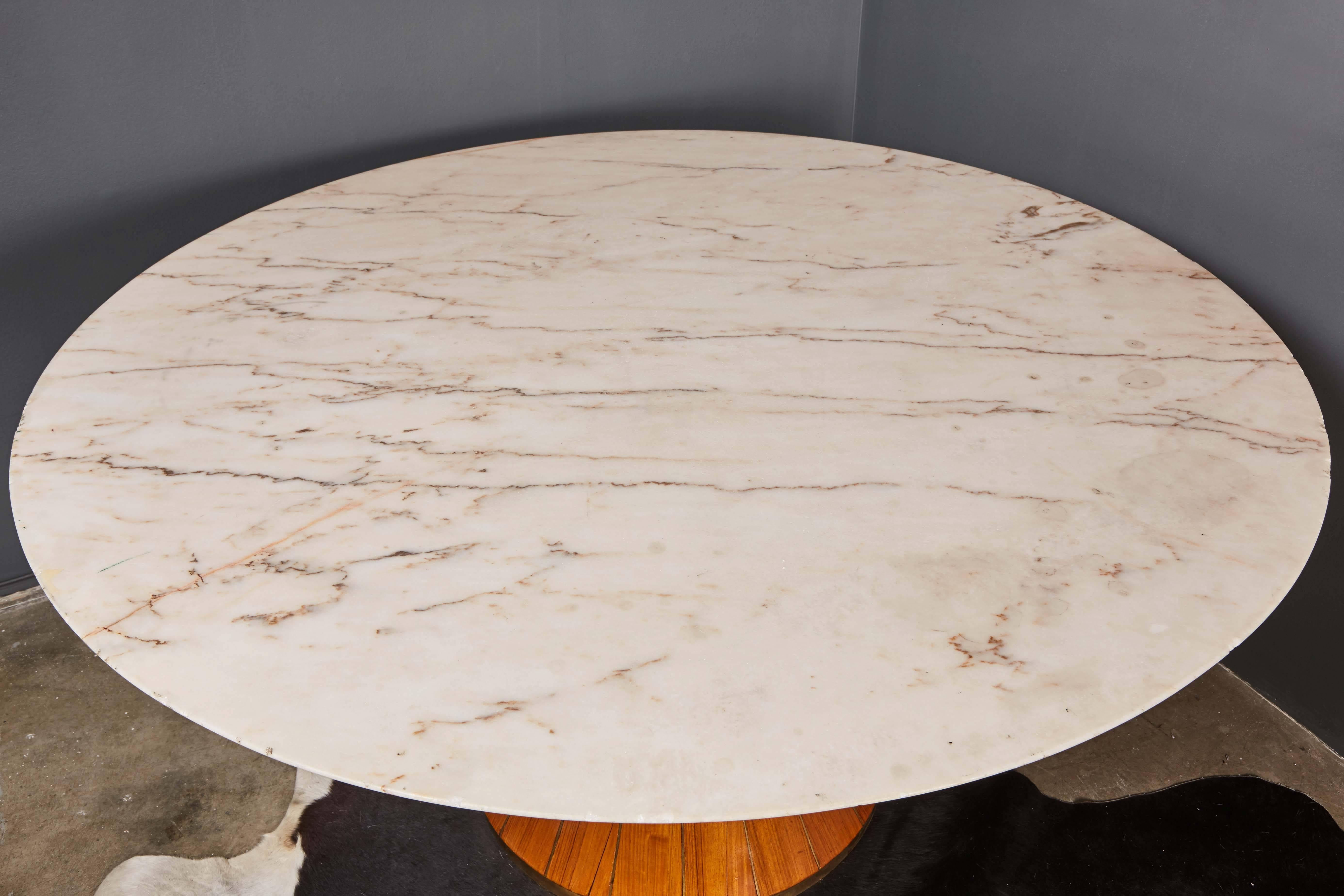 Mid-Century Modern Round Centre Table Attributed to Paolo Buffa