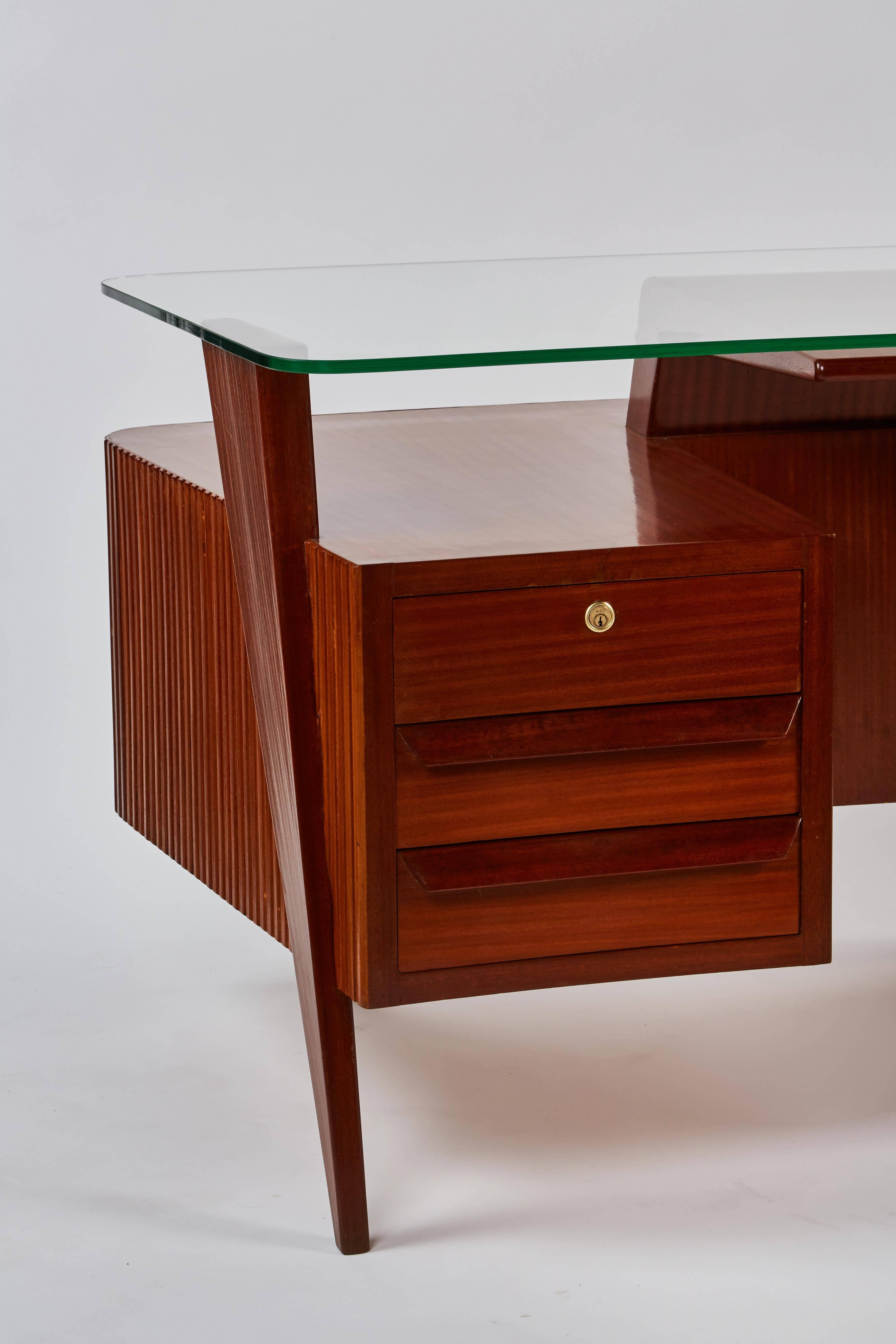 Italian Rare Carlo de Carli Desk For Sale