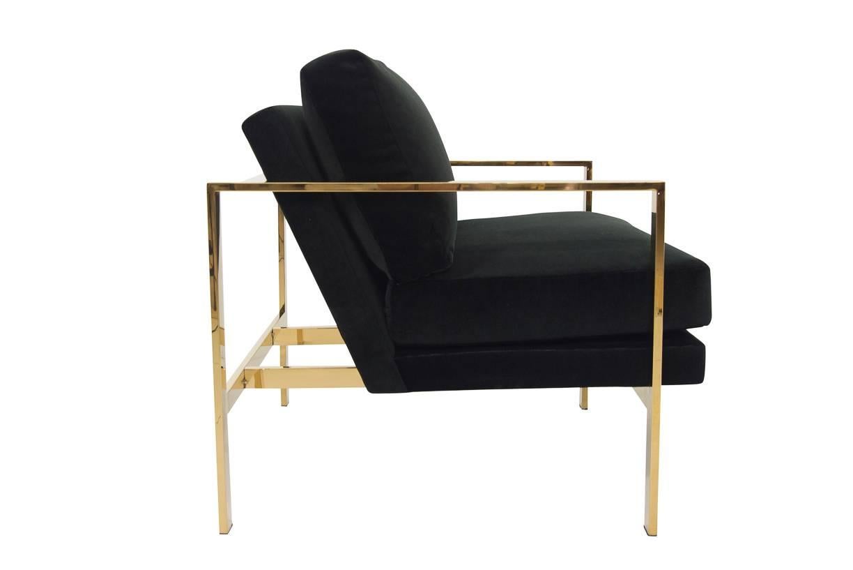 modern black chair