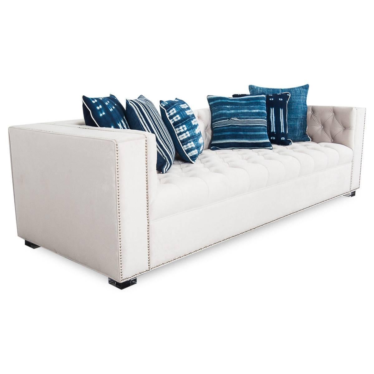 diamond tufted couch