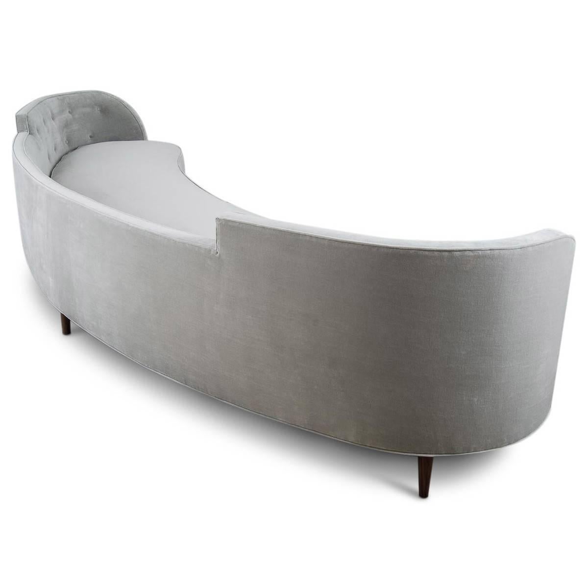 grey long couch