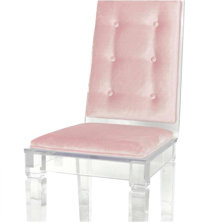 Blush Pink Velvet Upholstery, Blush Pink Leather Dining Chairs