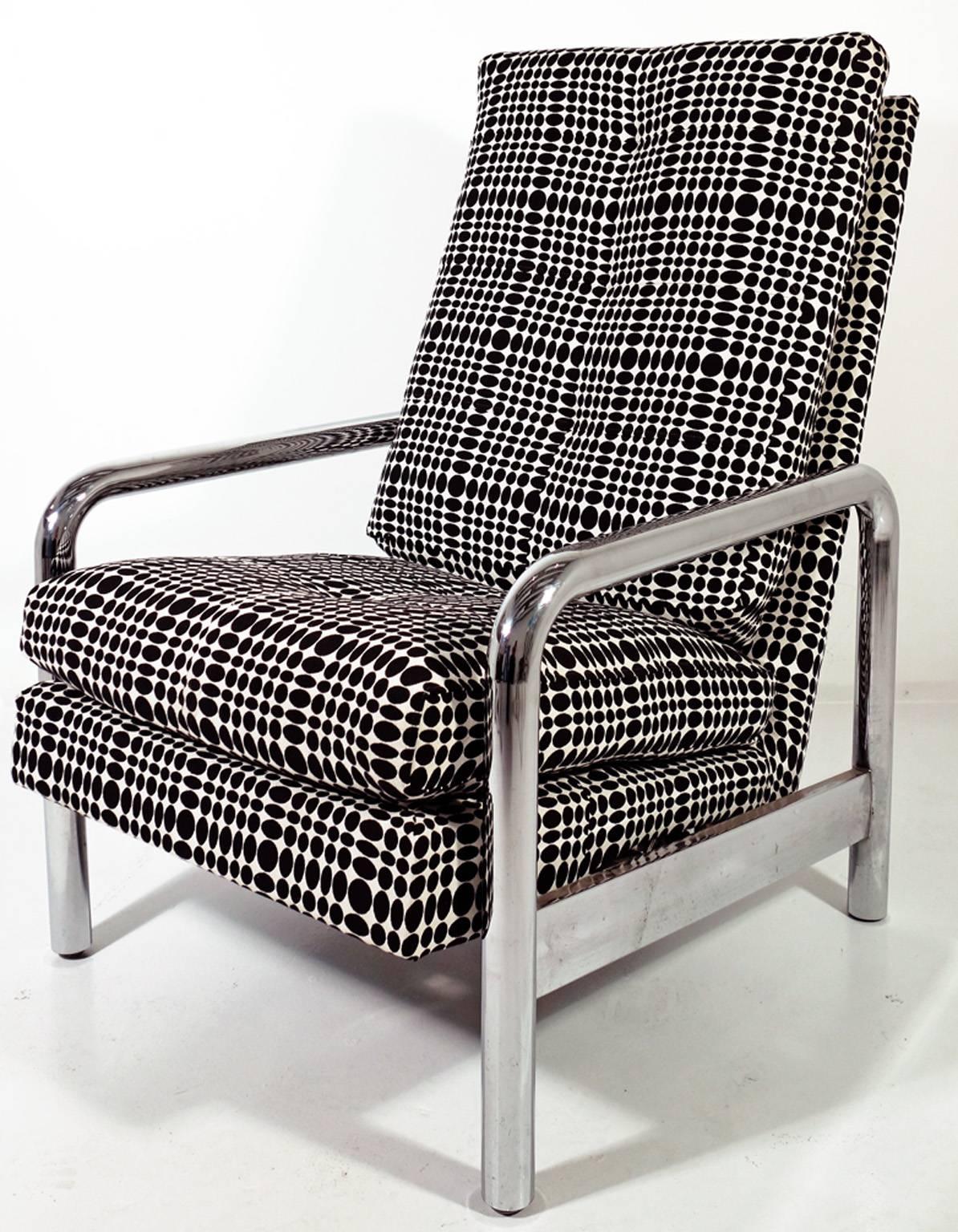 Mid-Century Modern Milo Baughman Reclining Lounge Chair
