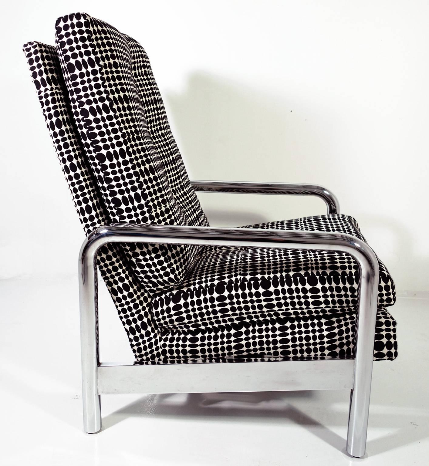 Late 20th Century Milo Baughman Reclining Lounge Chair