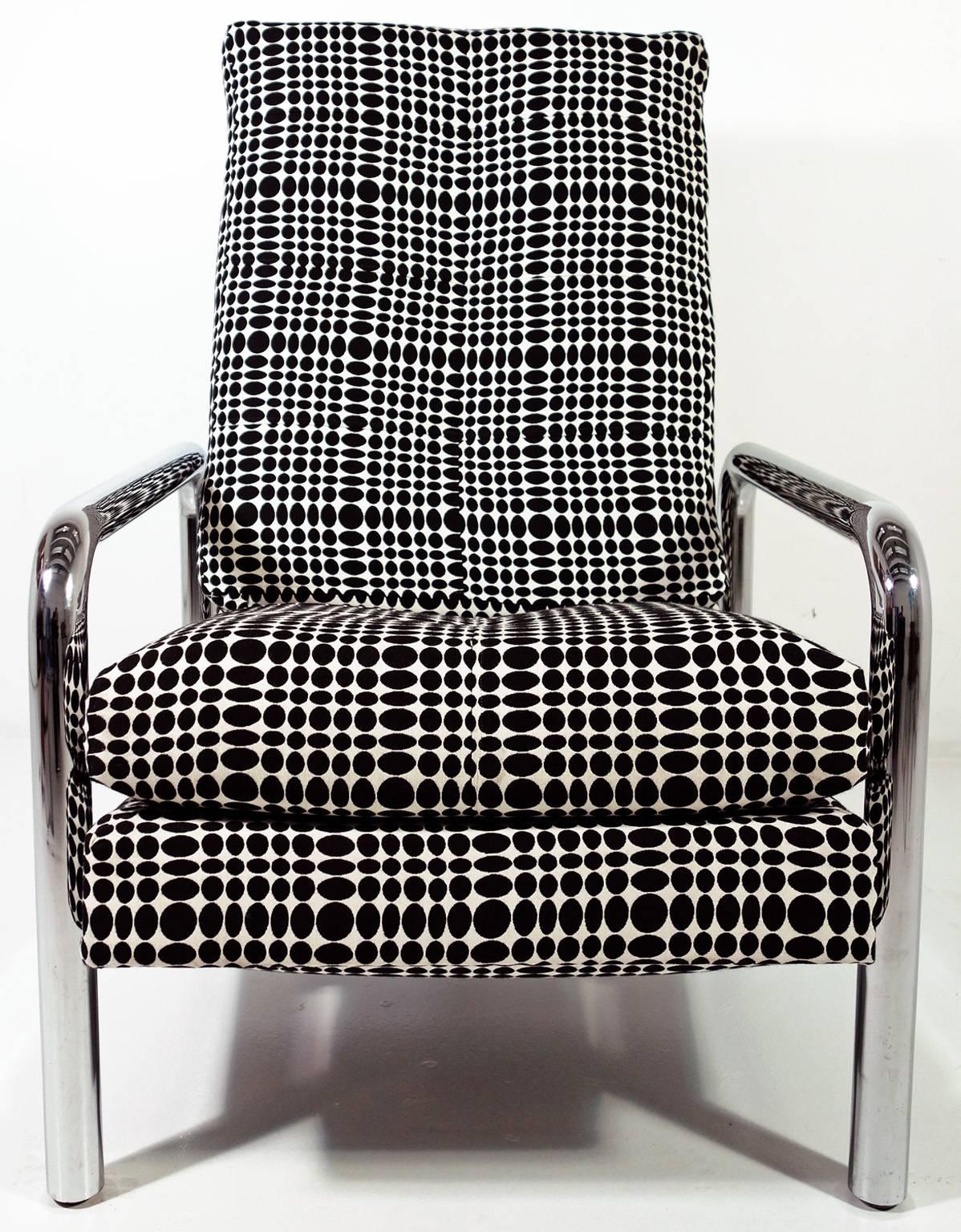 American Milo Baughman Reclining Lounge Chair