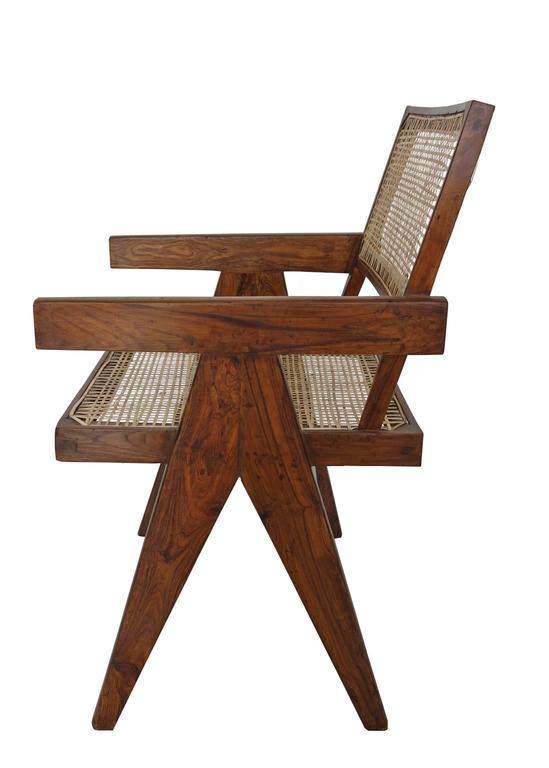 Pierre Jeanneret Desk and Chair, College of Architecture, Chandigarh at 1stDibs