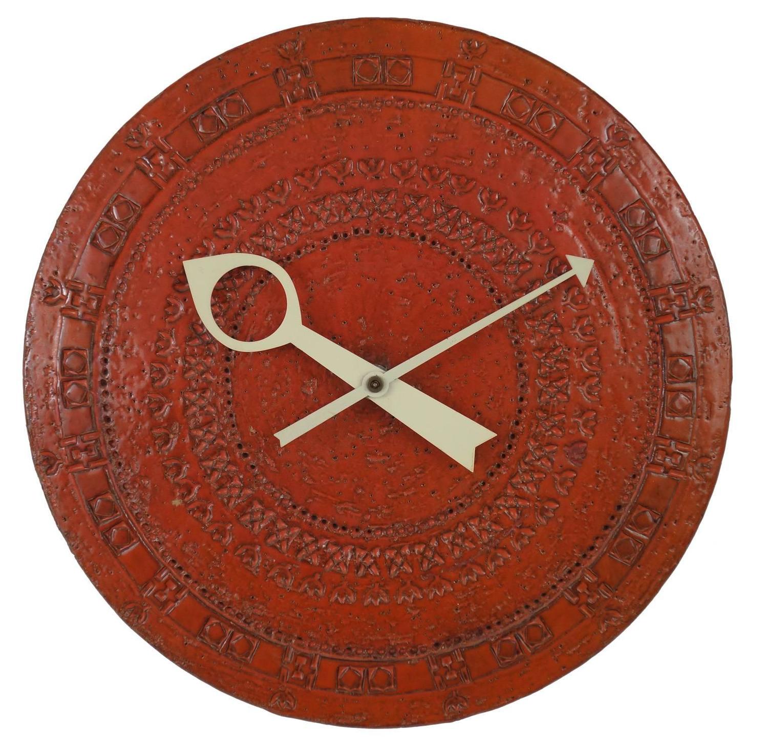 Meridian Clock for Raymor Designed by Nelson For Sale at 1stdibs